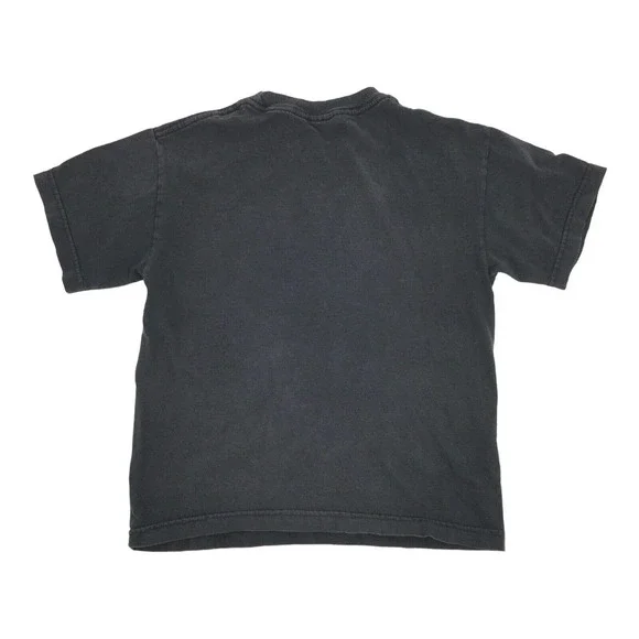 Vintage Marvel Mad Engine Superhero Logi Short Sleeve T-Shirt Medium Youth Black - Picture 2 of 5